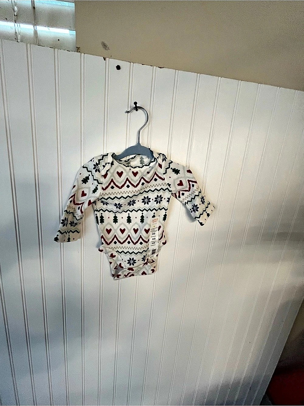 Jumping Beans Holiday Printed Bodysuit